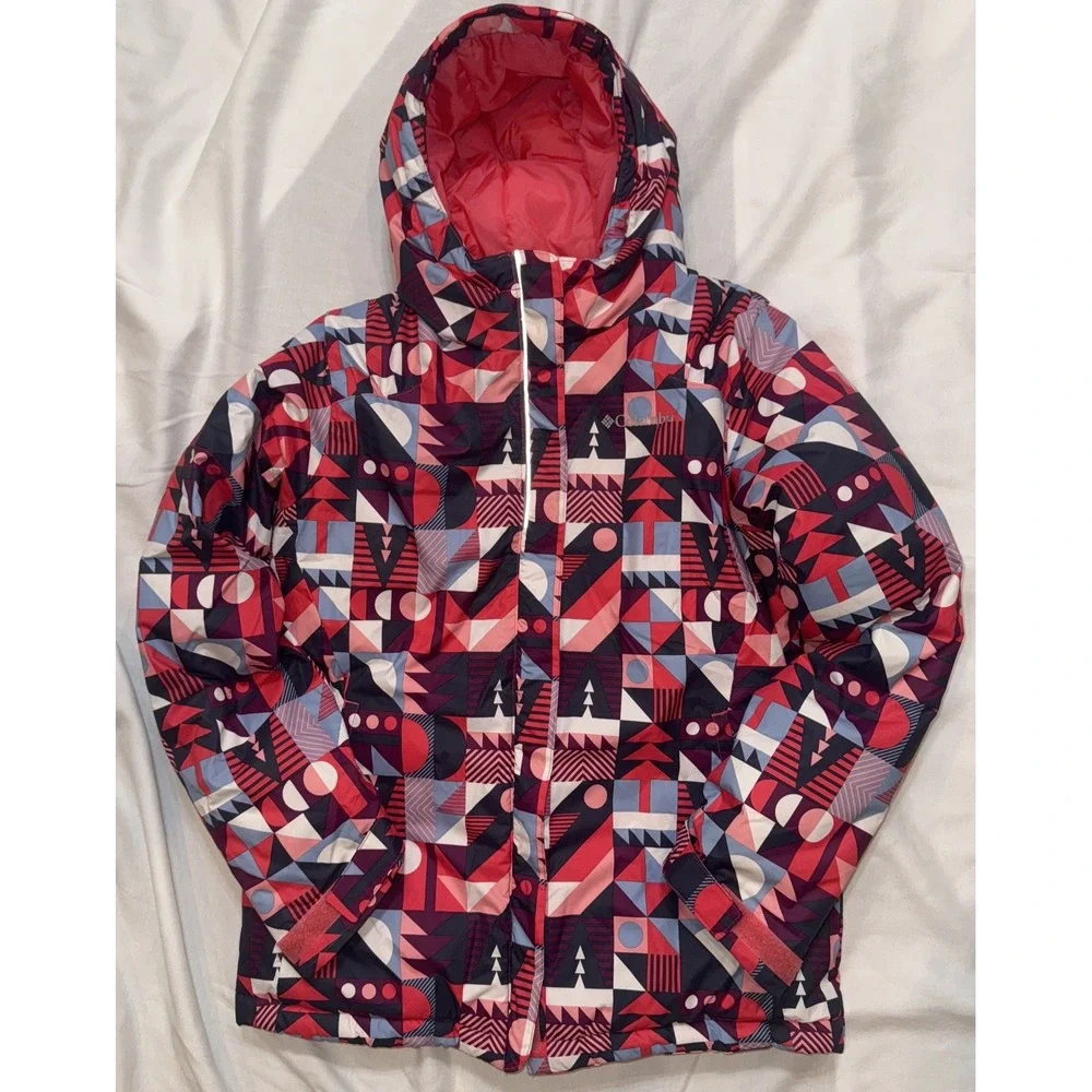 Columbia Girl's‎ Horizon Ride Pink Insulated Jacket (size Large 14/16)